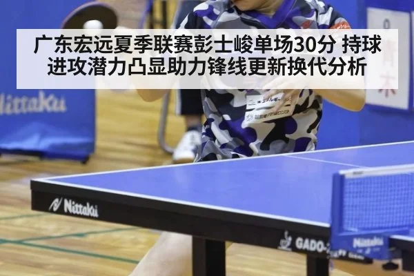广东宏远夏季联赛彭士峻单场30分 持球进攻潜力凸显助力锋线更新换代分析